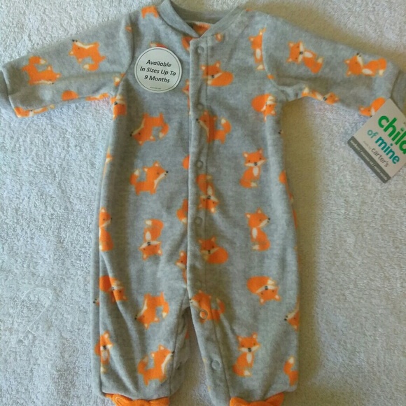 NWT Child of Mine (Carters) Newborn Sleepers - Picture 2 of 5